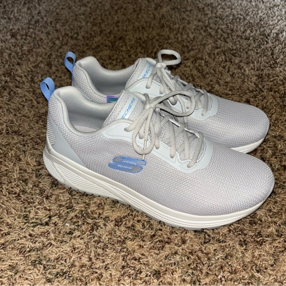 Skechers Memory Foam Sparrow 2.0 Lace Up Women's Sneakers US 9 Gray NEW - Picture 1 of 5